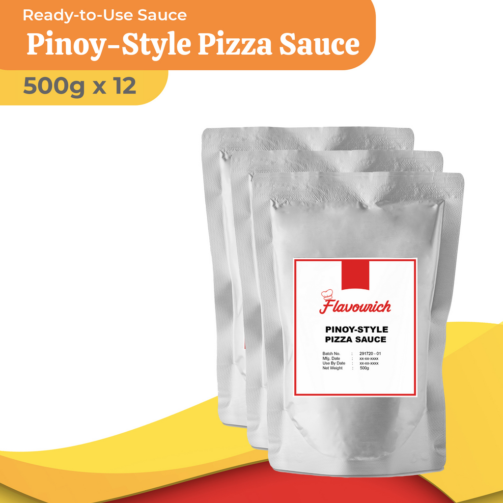 Flavourich Pinoy-Style Pizza Sauce (500g x 12) - Case